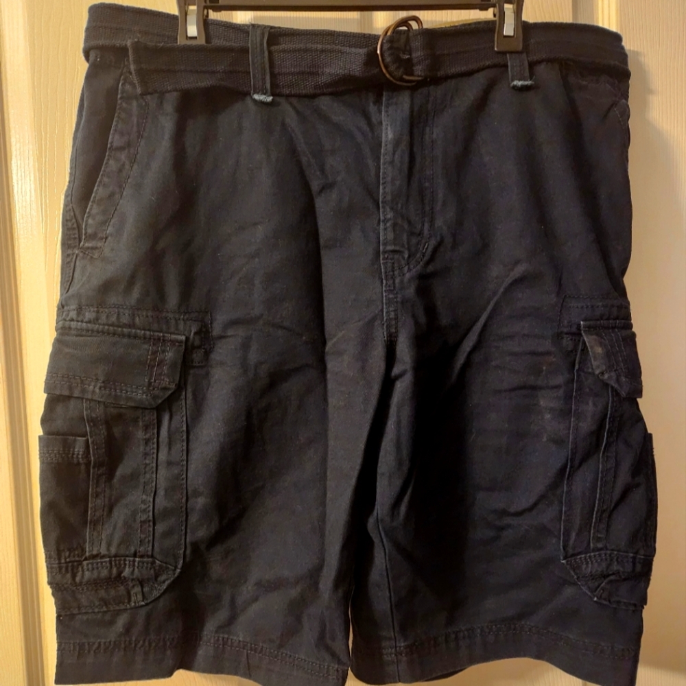 🔥Men's UNIONBAY Dark Green Cargo Shorts